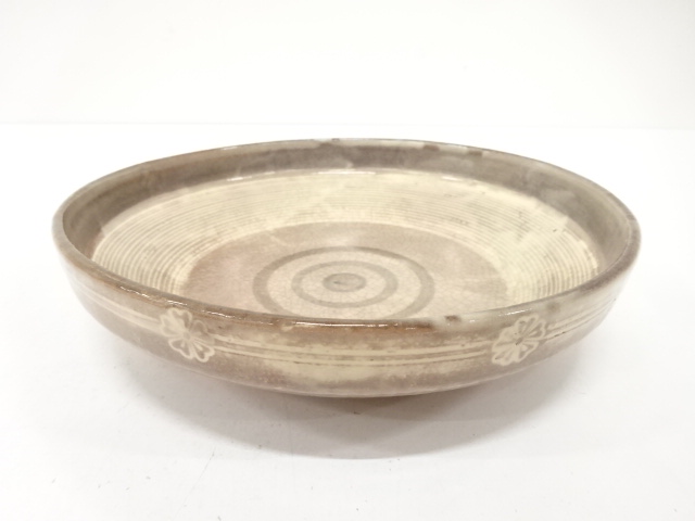 京焼・清水焼　木村盛康 作　米色瓷　平茶碗　無傷　桐箱付。 京焼・清水焼専門店 | 東五六オンラインストア